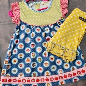 Matilda Jane tunic and shorties